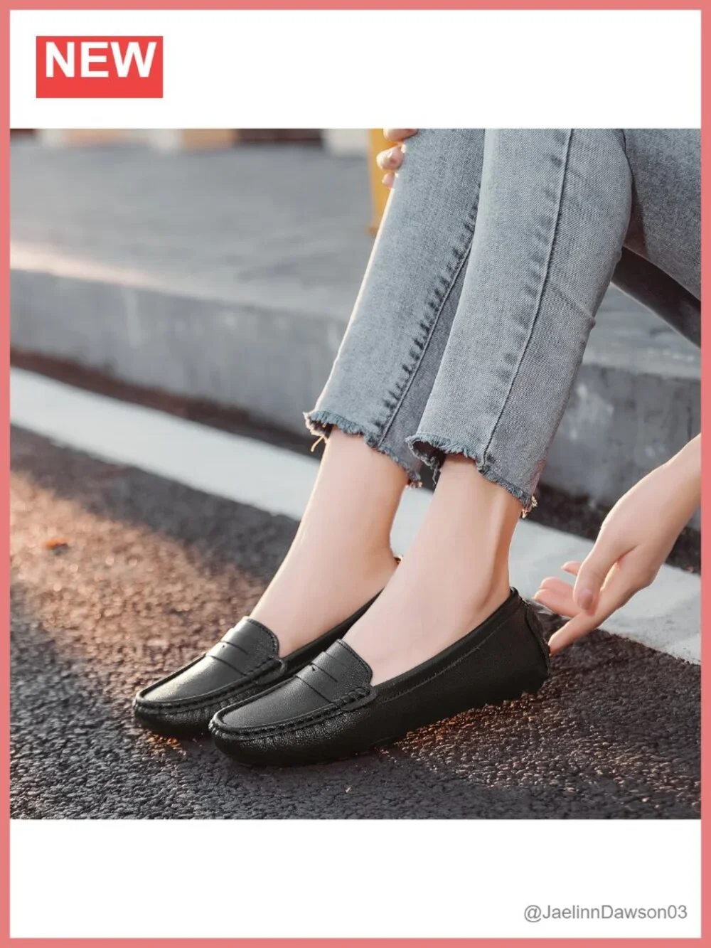 Genuine Leather Penny Loafers Classic Driving Mocc Comfort Slip On Shoes